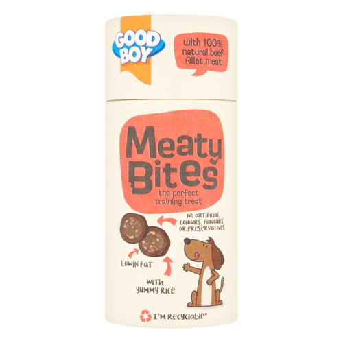GOOD BOY MEATY BEEF & RICE BITES 70G