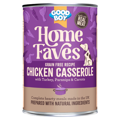 GOOD BOY HOME FAVES CHICKEN CASSEROLE 395G