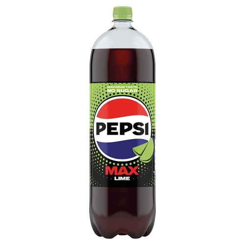 PEPSI MAX LIME NO SUGAR COLA PET 2L