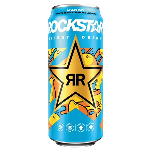 ROCKSTAR JUICED EL MANGO PMP £1.29 500ML