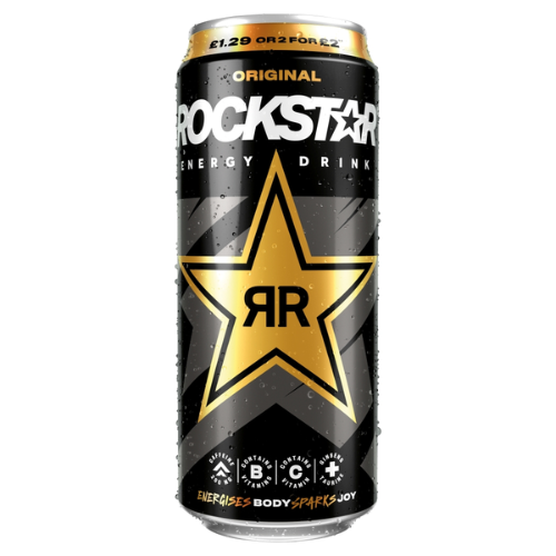 ROCKSTAR ENERGY ORIGINAL PMP £1.29 500ML