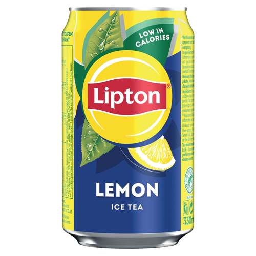 LIPTON LEMON ICE TEA CAN 330ML