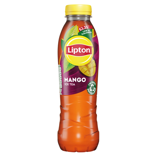 LIPTON ICE MANGO PMP £1.35 PET 500ML