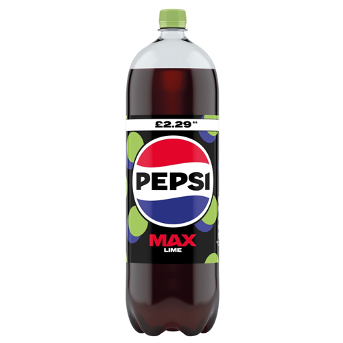 PEPSI MAX LIME PMP £2.29 PET 2L