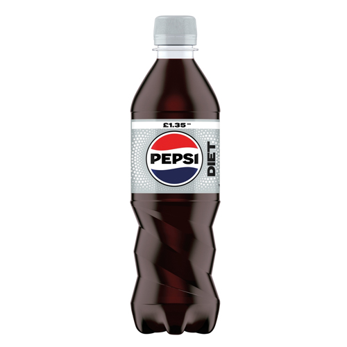 PEPSI DIET PMP £1.35 PET 500ML