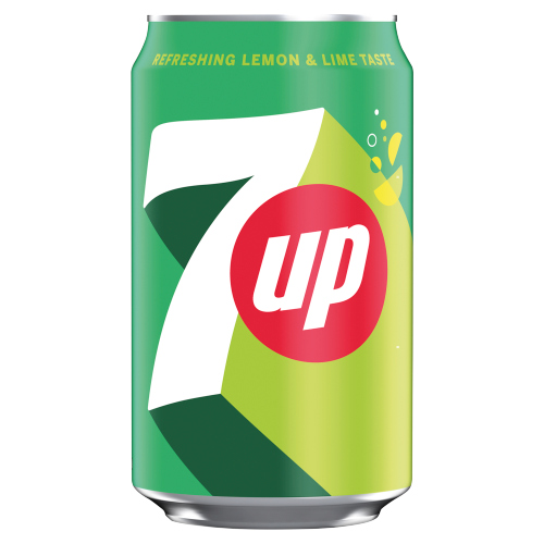 7UP REG LEMON & LIME CAN 330ML