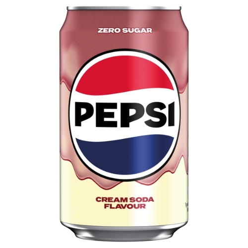 PEPSI CREAM SODA CAN 330ML