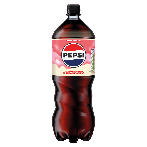 PEPSI STRAWBERRIES & CREAM ZERO SUGAR PET 1.5L