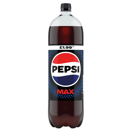 PEPSI MAX PMP £1.99 PET 2L