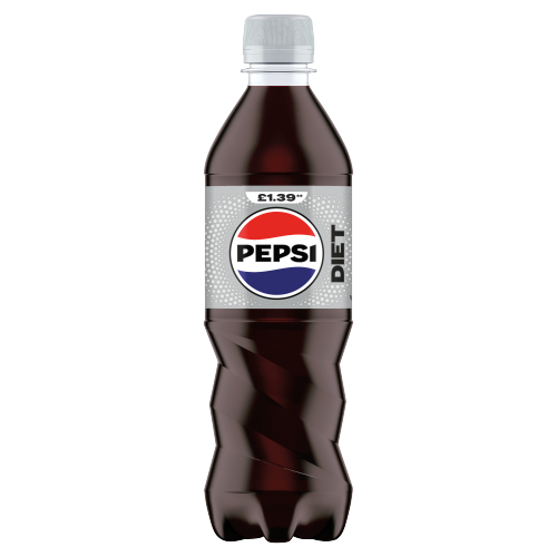 PEPSI DIET PMP £1.39 PET 500ML