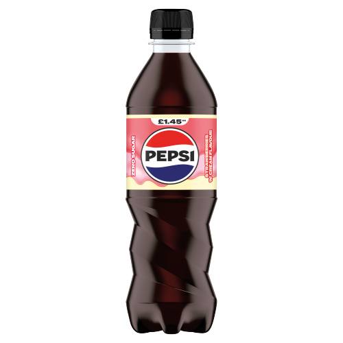 PEPSI STRAWBERRIES & CREAM PMP £1.45 PET 500ML