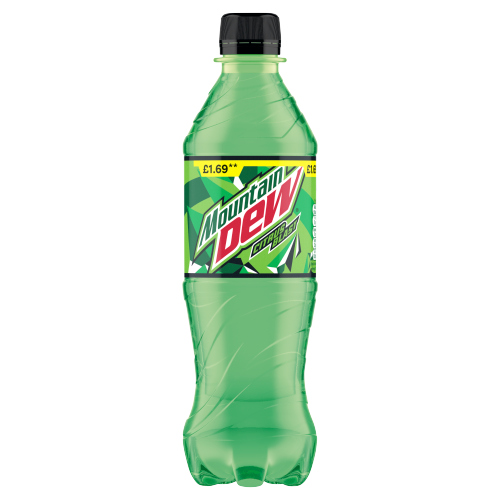 MOUNTAIN DEW PMP £1.69 PET 500ML