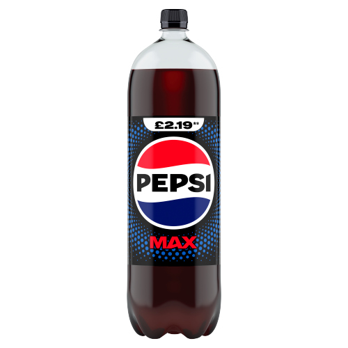 PEPSI MAX PMP £2.19 PET 2L