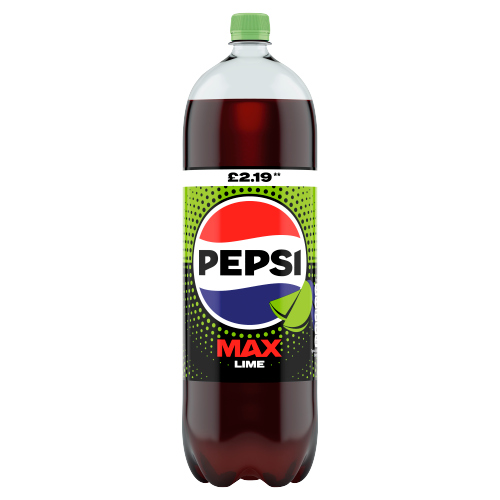 PEPSI MAX LIME PMP £2.19 PET 2L