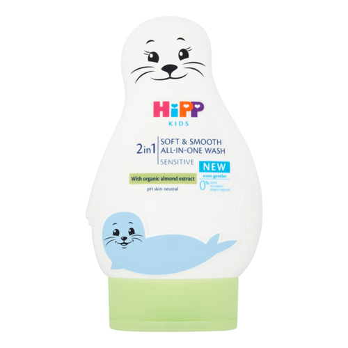 HIPP KIDS SOFT & SMOOTH ALL-IN-ONE WASH SEAL 200ML