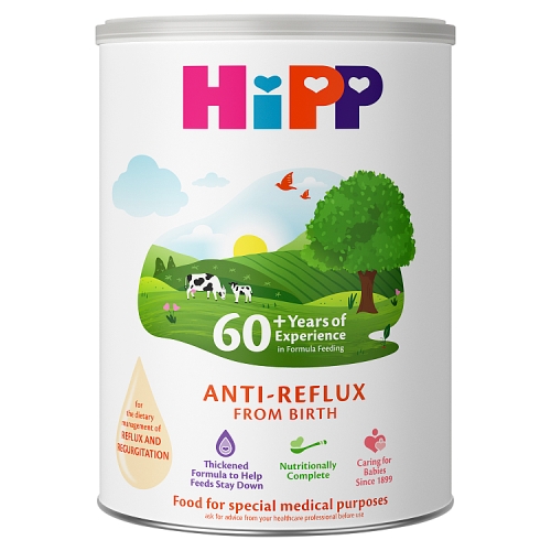 HIPP ANTI REFLUX BABY MILK POWDER FORMULA, FROM BIRTH 800G