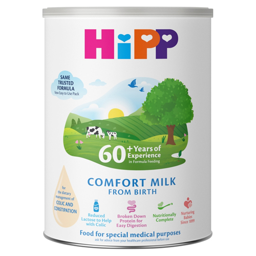 HIPP COMFORT BABY MILK POWDER FORMULA FROM BIRTH 800G