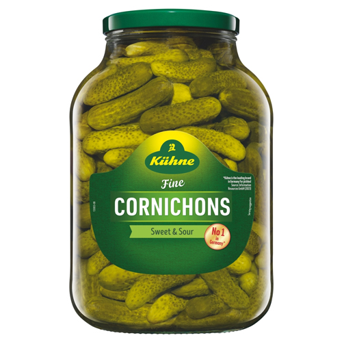 KUHNE CORNICHONS 2.45KG