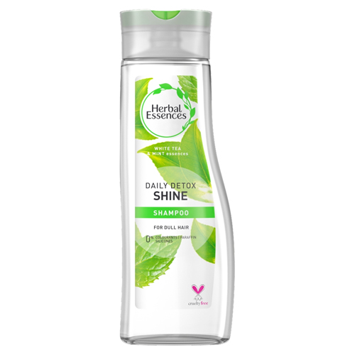 HERBAL ESSENCES SHAMPOO DETOX WHITE TEA MINT 400ML
