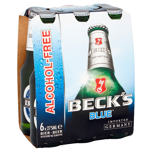 BECK'S BLUE ALCOHOL FREE 275ML