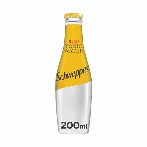 SCHWEPPES TONIC WATER GLASS 200ML