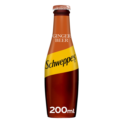 SCHWEPPES GINGER BEER GLASS 200ML