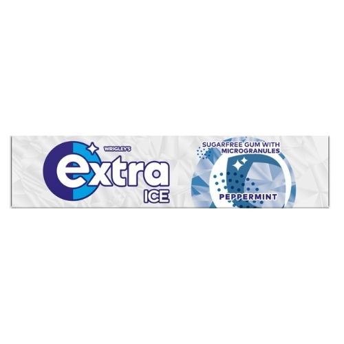 EXTRA ICE PEPPERMINT SUGAR FREE 10PC 14G