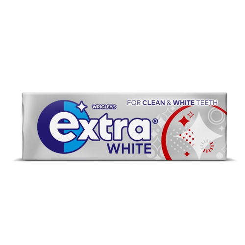 EXTRA WHITE SUGARFREE 10PC 14G