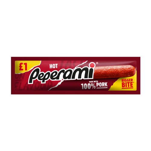 PEPERAMI HOT PMP £1.00 28G