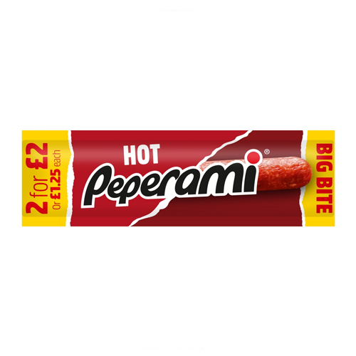 PEPERAMI HOT PMP £1.25 (2FOR£2) 28G