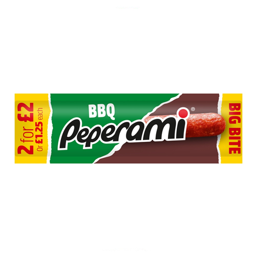 PEPERAMI BBQ PMP £1.25 (2FOR£2) 28G