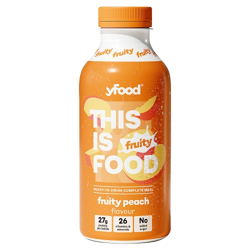 YFOOD FRUITY PEACH 500ML