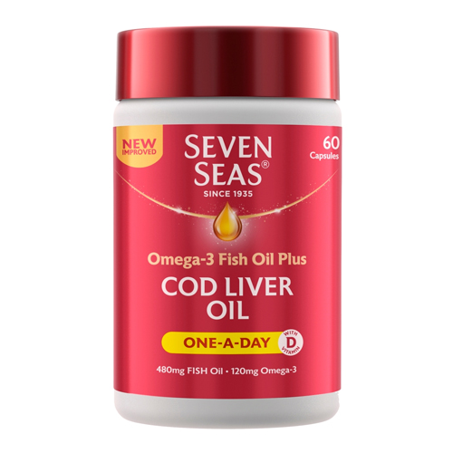SEVEN SEAS COD LIVER OIL ONE-A-DAY 60S