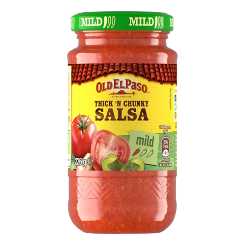 OLD EL PASO THICK 'N CHUNKY MILD SALSA 226G