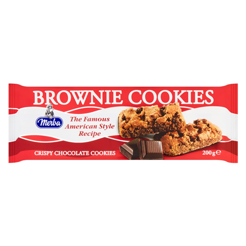 MERBA BROWNIE COOKIES 200G