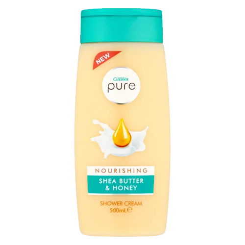 CUSSONS PURE SHOWER GEL NOURISHING 500ML