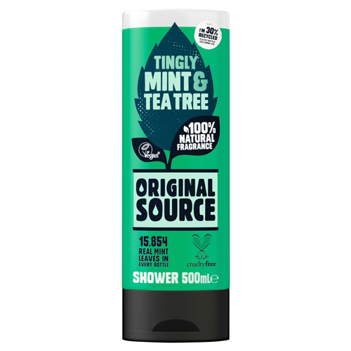 ORIGINAL SOURCE SHOWER GEL MINT TEA TREE XL 500ML