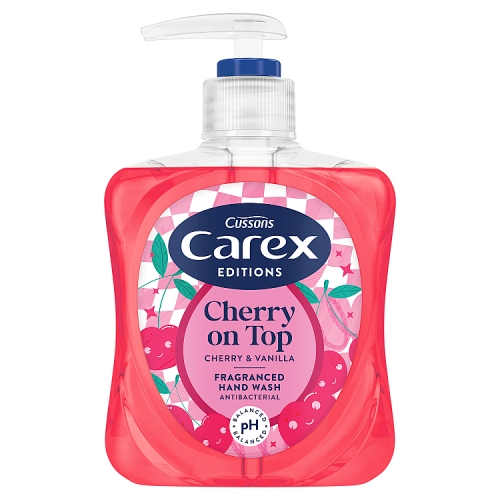 CAREX HANDWASH CHERRY ON TOP HANDWASH 250ML