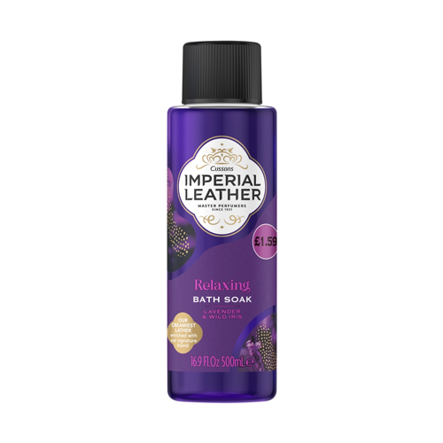 IMPERIAL LEATHER BATH RELAXING PMP £1.59 500ML