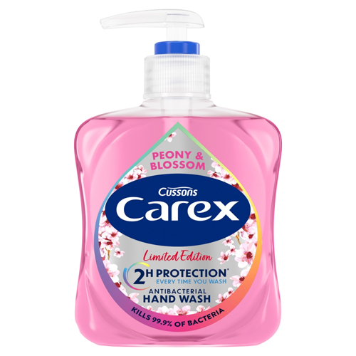CAREX HANDWASH PEONY & BLOSSOM 250ML