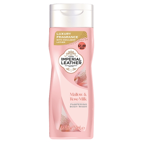 IMPERIAL LEATHER BODYWASH MALLOW & ROSE PMP £1.49 250ML