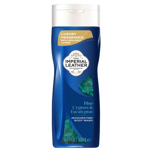 IMPERIAL LEATHER BODYWASH BLUE CYPRESS & EUCALYPTUS 500ML