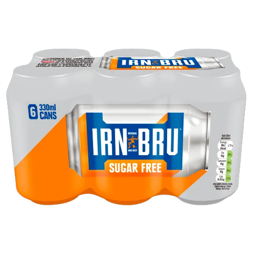 IRN-BRU SUGAR FREE 6PK 330ML