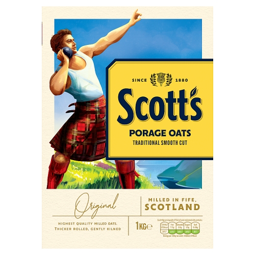 SCOTT'S PORRIDGE OATS ORIGINAL 1KG