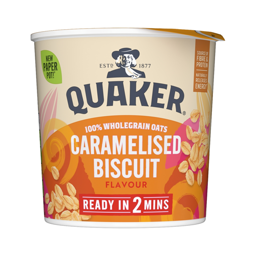 QUAKER OATS SO SIMPLE CARAMELISED BISCUIT POT 56.64G
