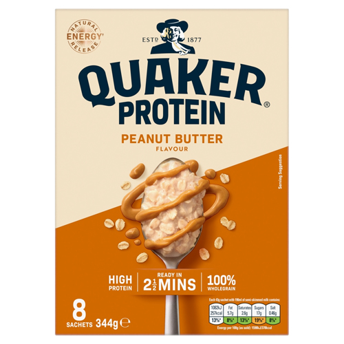 QUAKER OAT SO SIMPLE PROTEIN PEANUT BUTTER 6PK