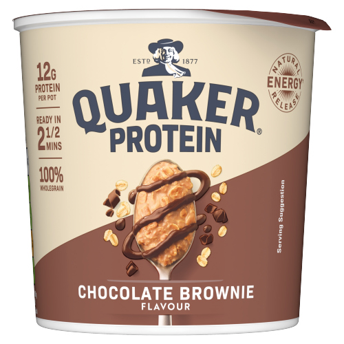 QUAKER OAT SO SIMPLE PROTEIN POT CHOCOLATE BROWNIE 61G