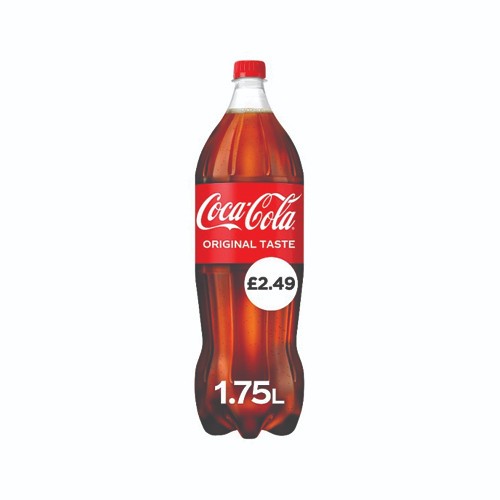 COKE REG PET PMP £2.49 1.75L