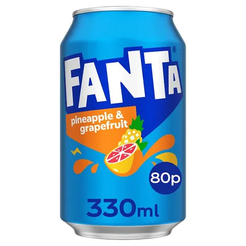 FANTA PINEAPPLE GRAPEFRUIT CAN PMP 80P 330ML