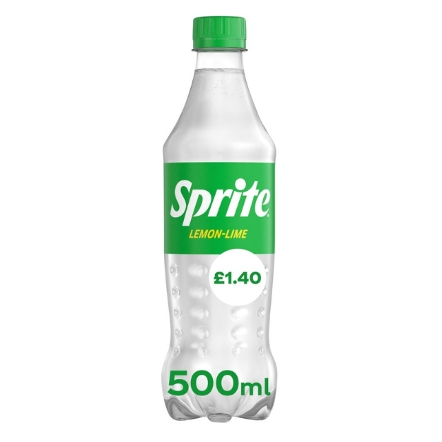 SPRITE PET PMP £1.40 500ML